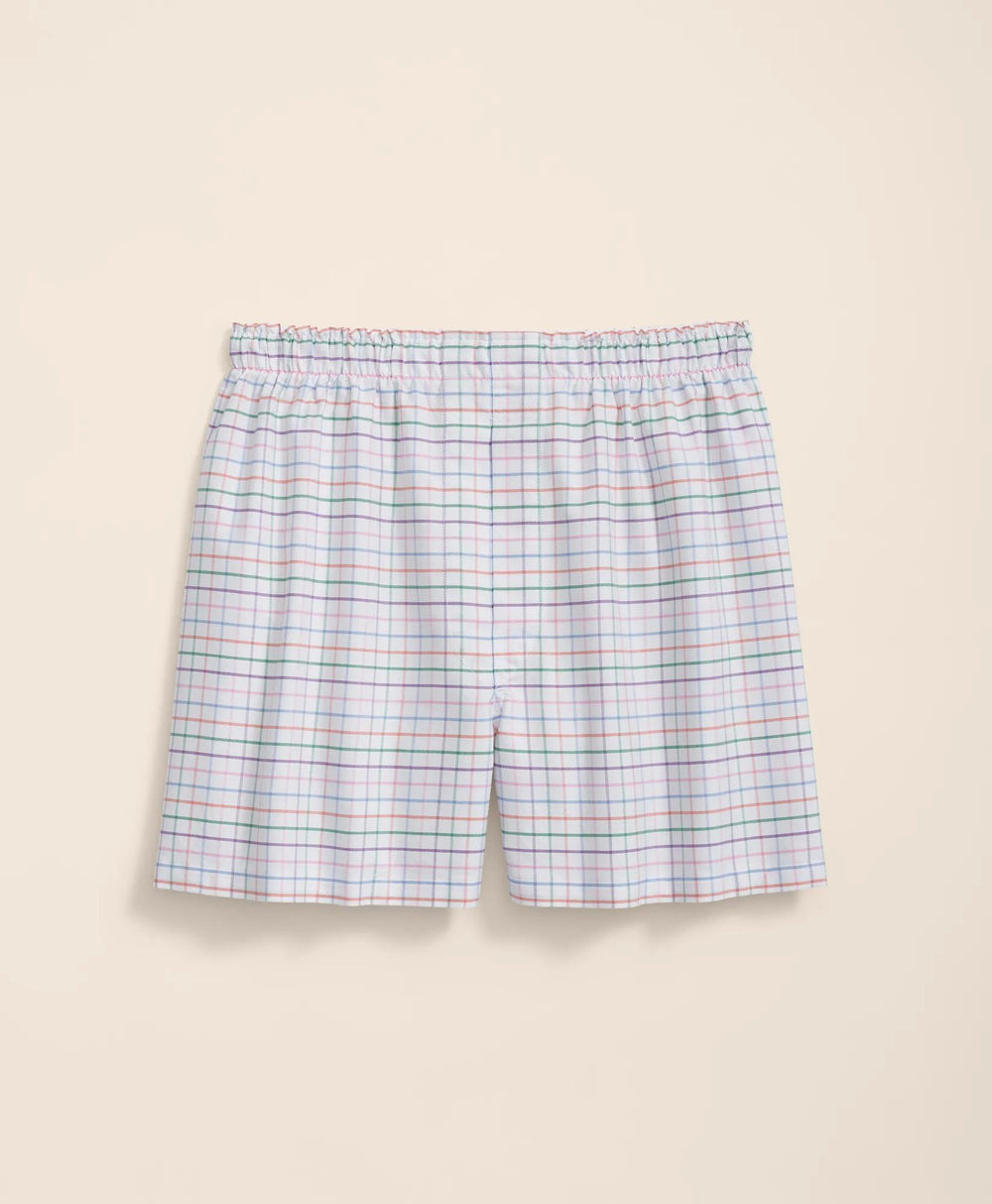 Cotton Broadcloth Tattersall Boxers