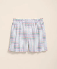 Cotton Broadcloth Tattersall Boxers
