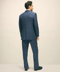 Traditional Fit Wool Windowpane 1818 Suit