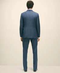 Classic Fit Wool Windowpane 1818 Suit