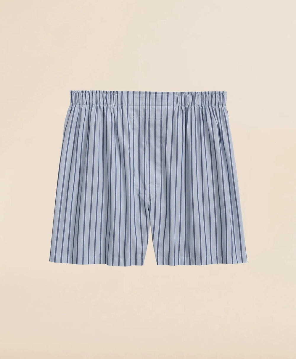 Cotton Broadcloth Striped Boxers