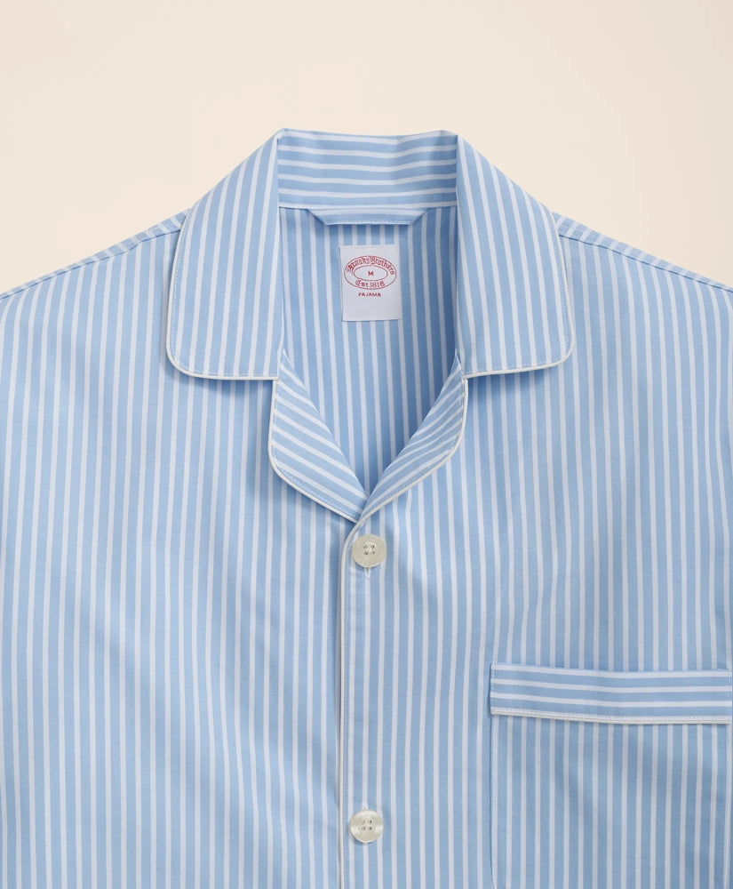 Cotton Broadcloth Bengal Striped Pajamas