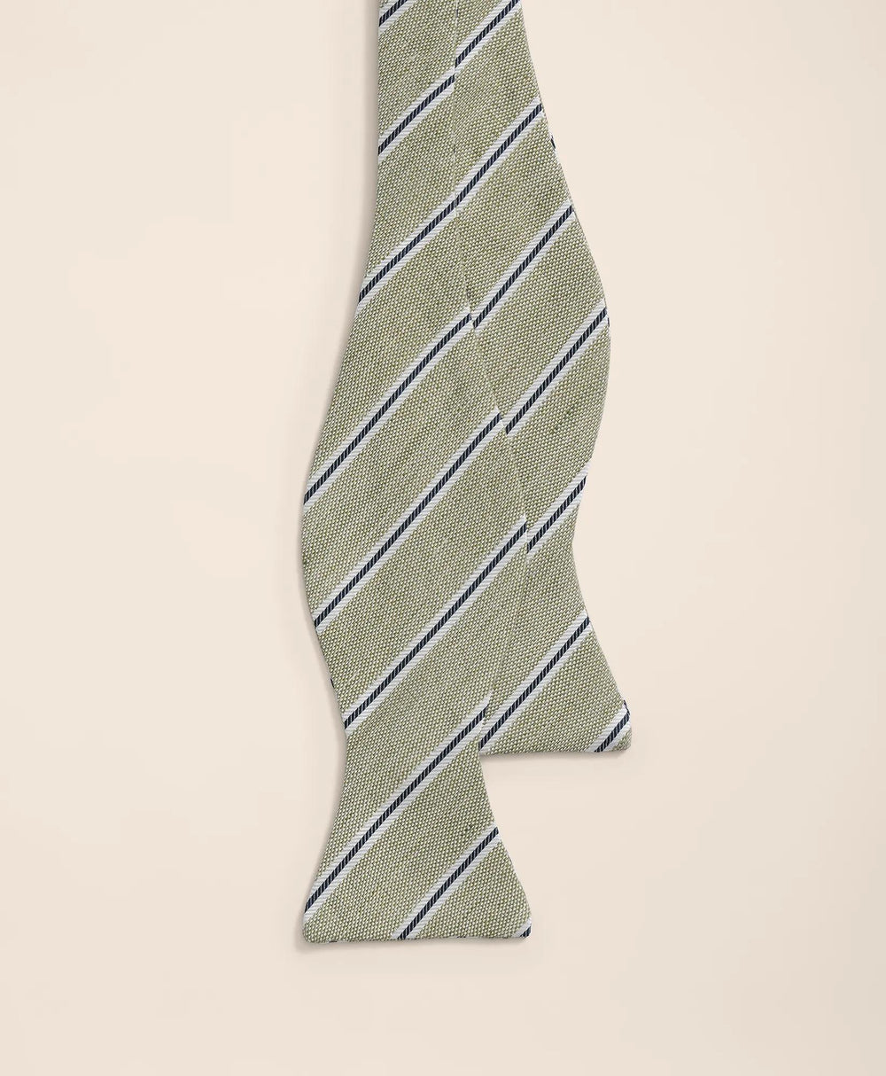 Silk-Linen-Cotton Bow Tie