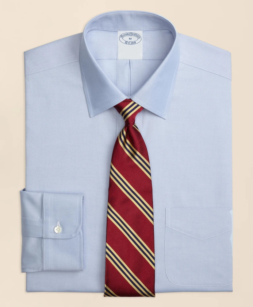 Big & Tall Stretch Dress Shirt, Non-Iron Pinpoint Spread Collar