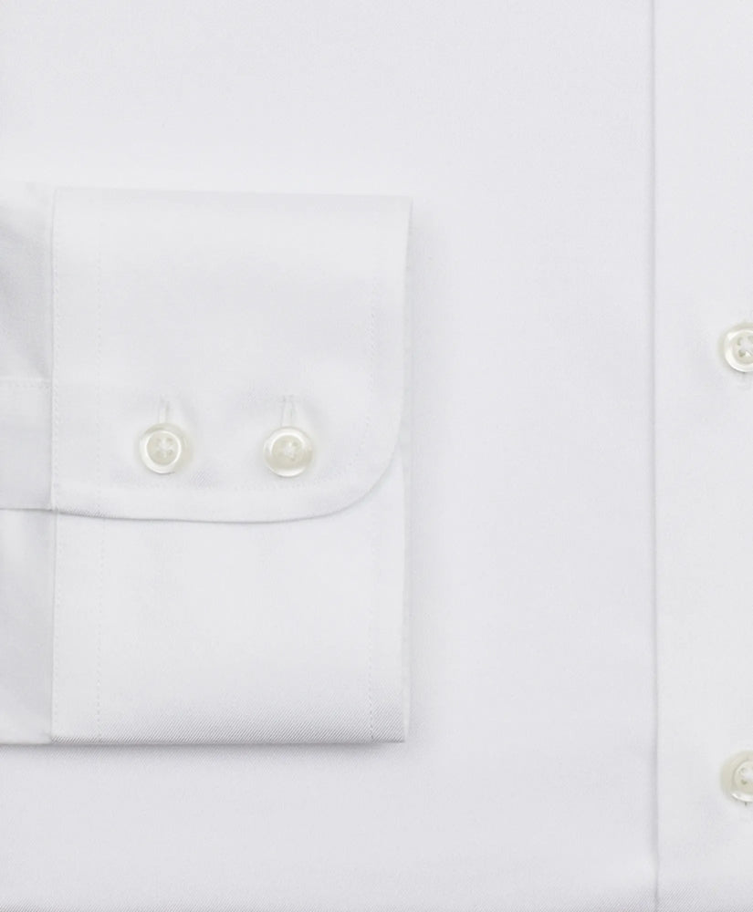Stretch Supima® Cotton Non-Iron Twill Ainsley Collar Dress Shirt