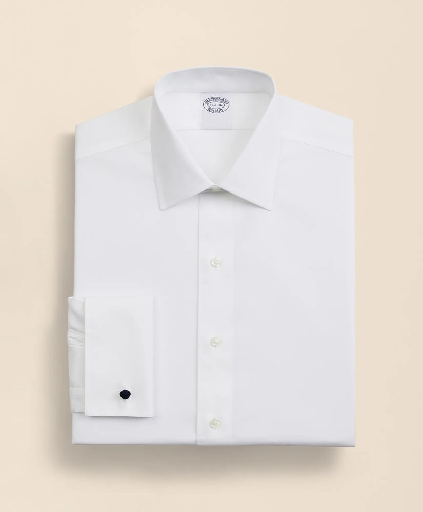 Stretch Supima® Cotton Non-Iron Pinpoint Oxford Ainsley Collar Dress Shirt