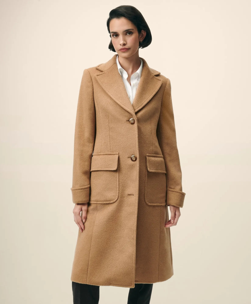 Camel Hair Polo Coat