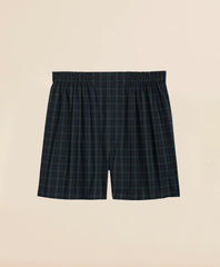 Cotton Poplin Black Watch Tartan Boxers