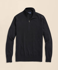 Big & Tall Supima® Cotton Quarter-Zip Sweater