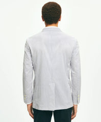 Slim Fit Archive-Inspired Seersucker Sport Coat in Cotton
