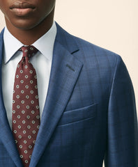 American-Made Classic Fit Multi-Checked 1818 Suit