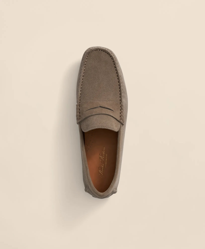 Jefferson Suede Driving Moccasins