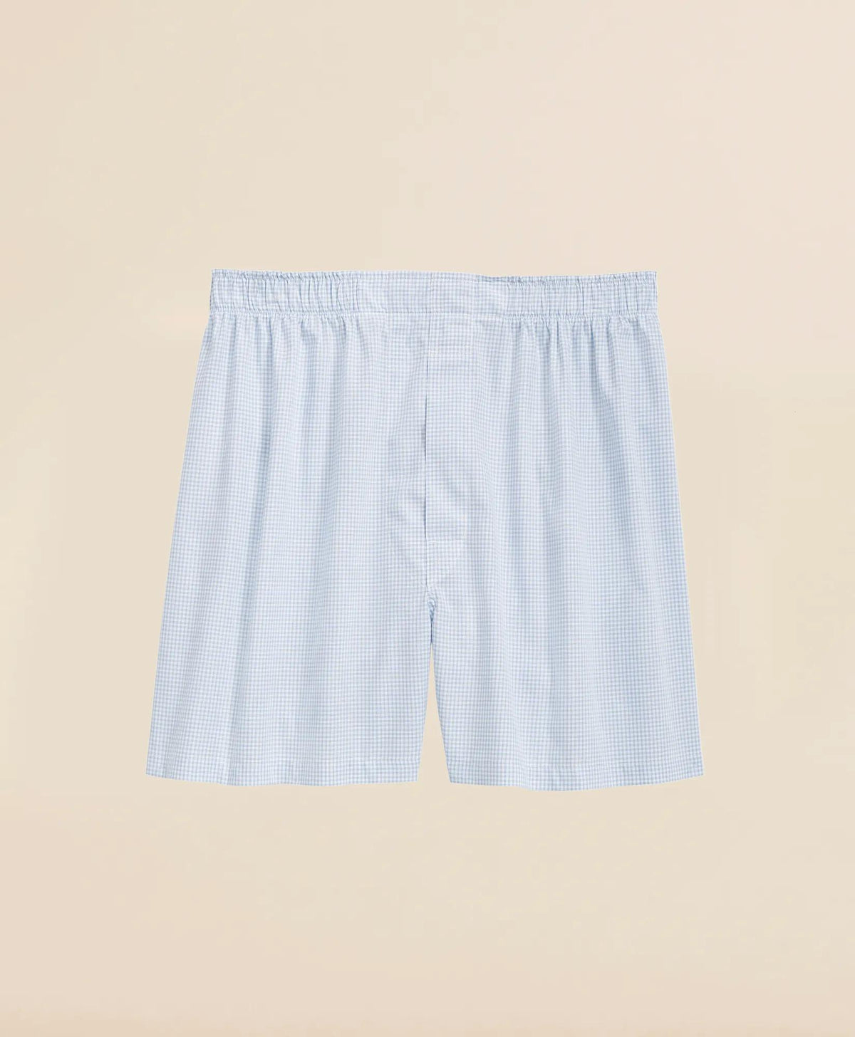 Cotton Broadcloth Double Checked Boxers