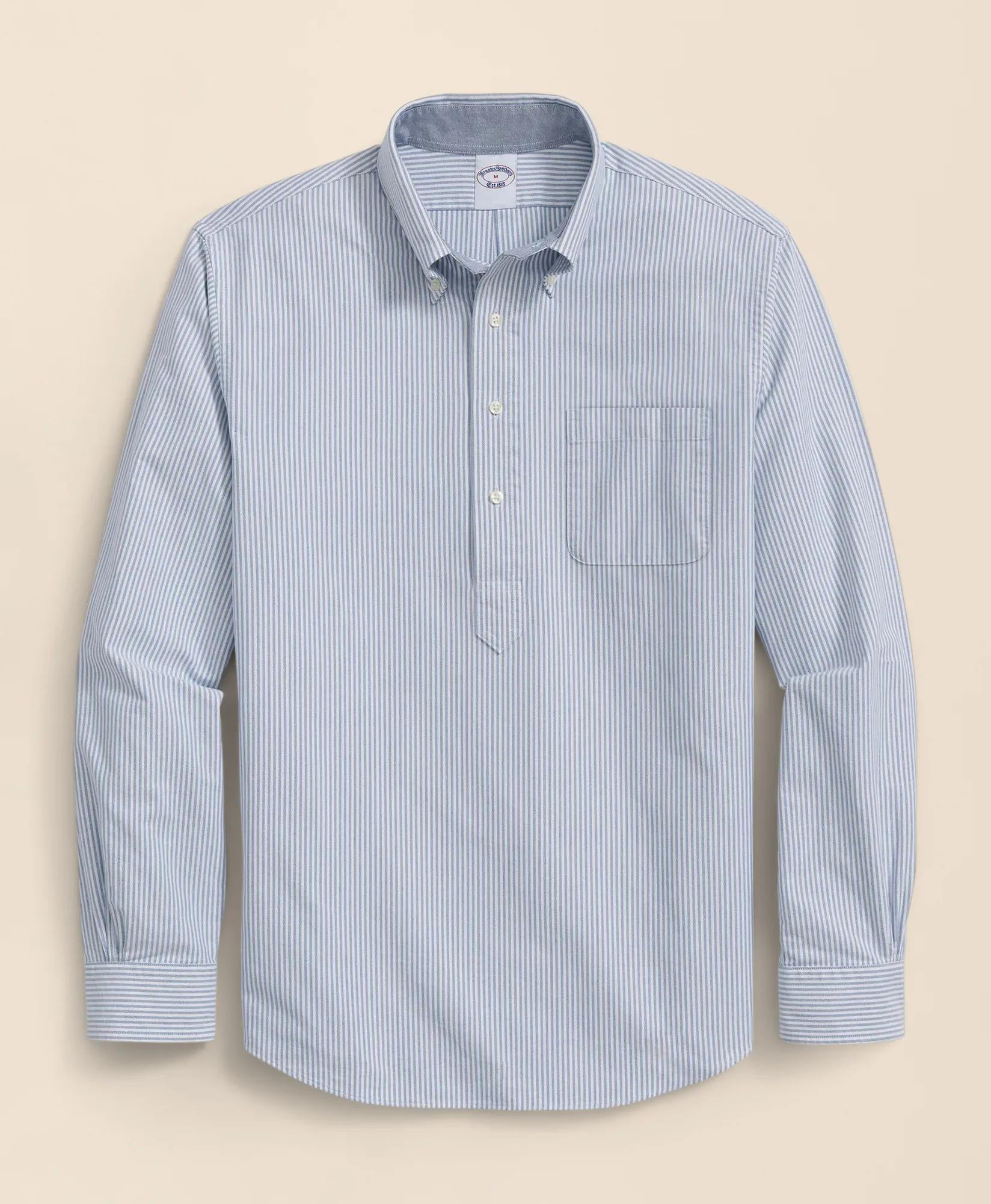 Friday Oxford Shirt, Striped Pop-Over