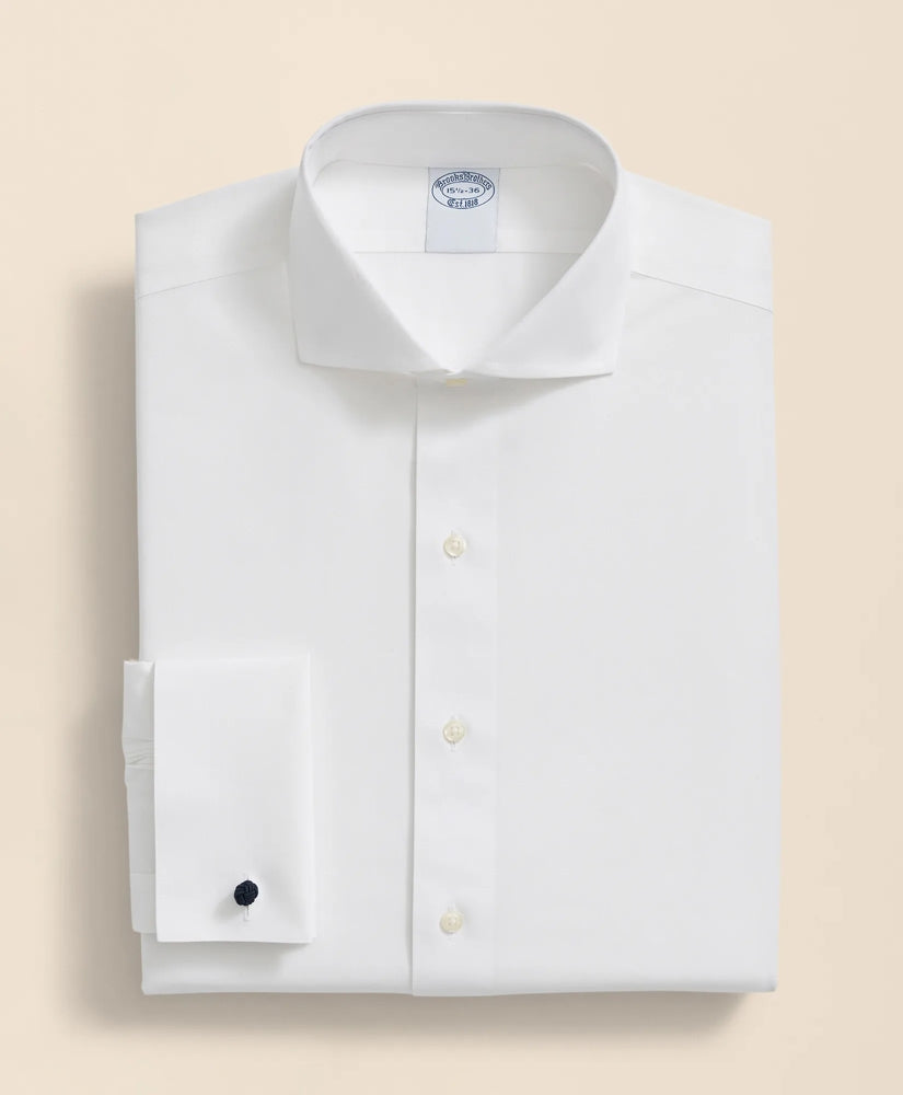 Stretch Supima® Cotton Broadcloth Londoner Collar, Dress Shirt