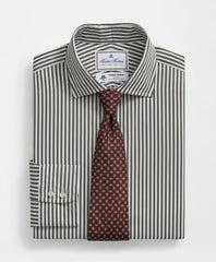 Brooks Brothers X Thomas Mason® Cotton English Collar, Striped Dress Shirt