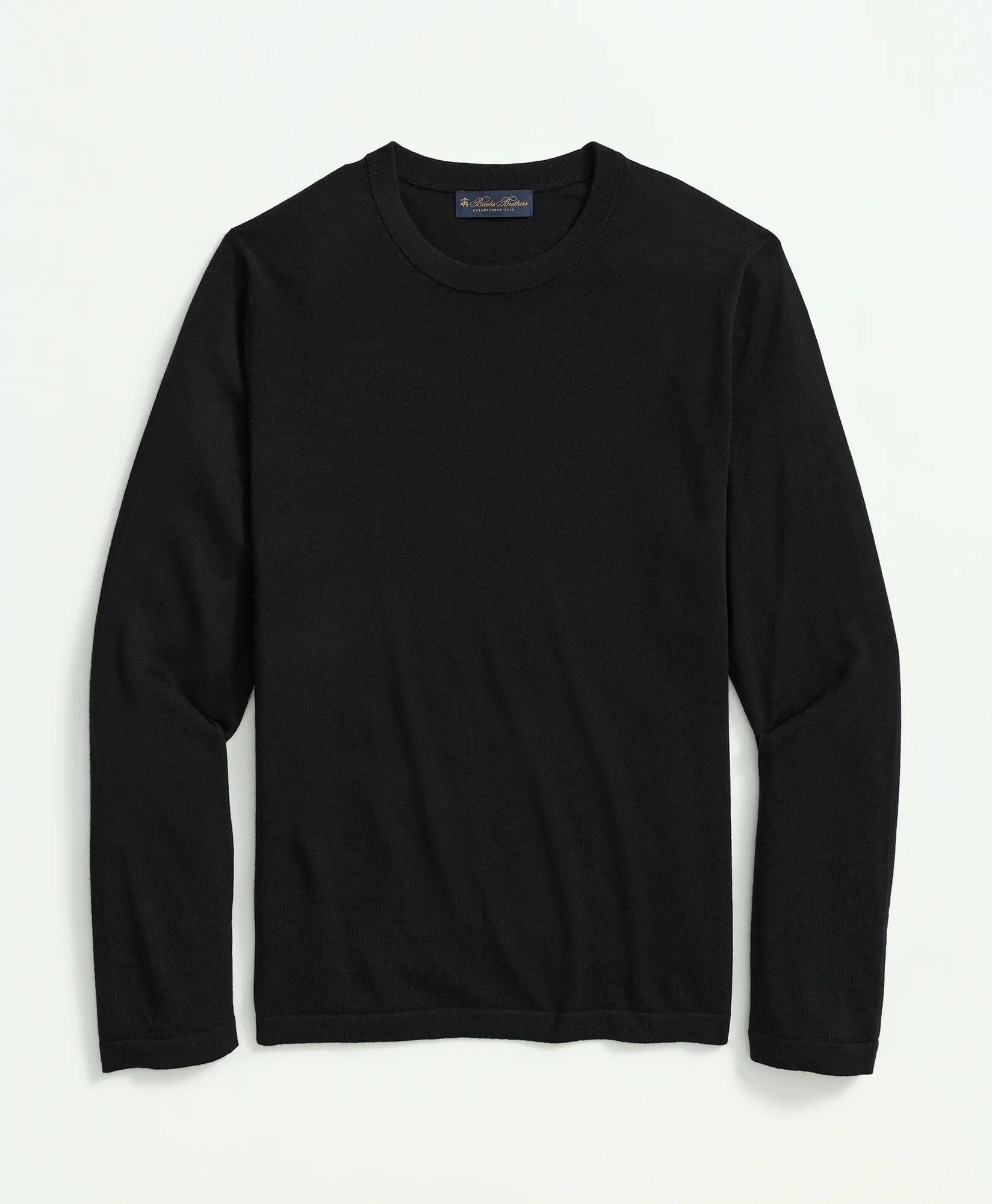 Lightweight Luxe All-Season Sweater, Crewneck