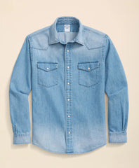 Western Denim Sport Shirt