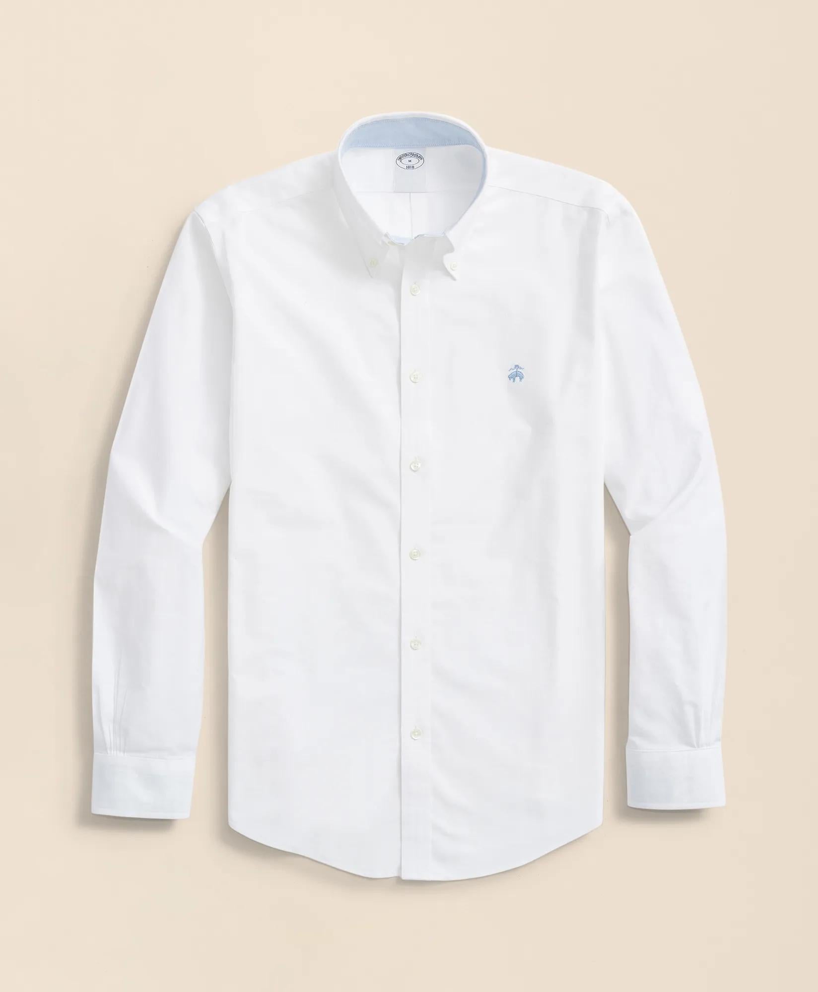 Stretch Non-Iron Oxford Button-Down Collar Sport Shirt