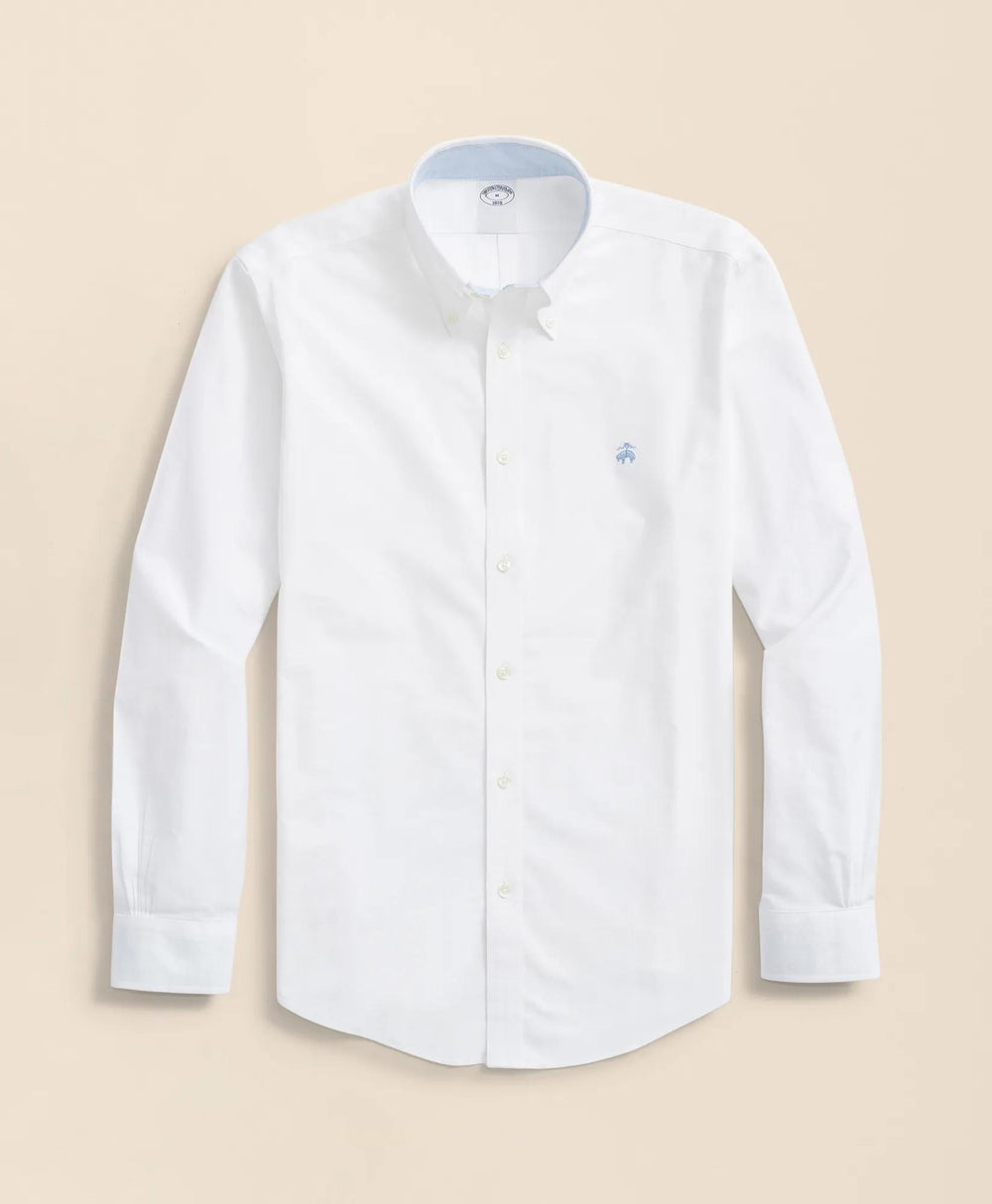 Stretch Non-Iron Oxford Button-Down Collar Sport Shirt