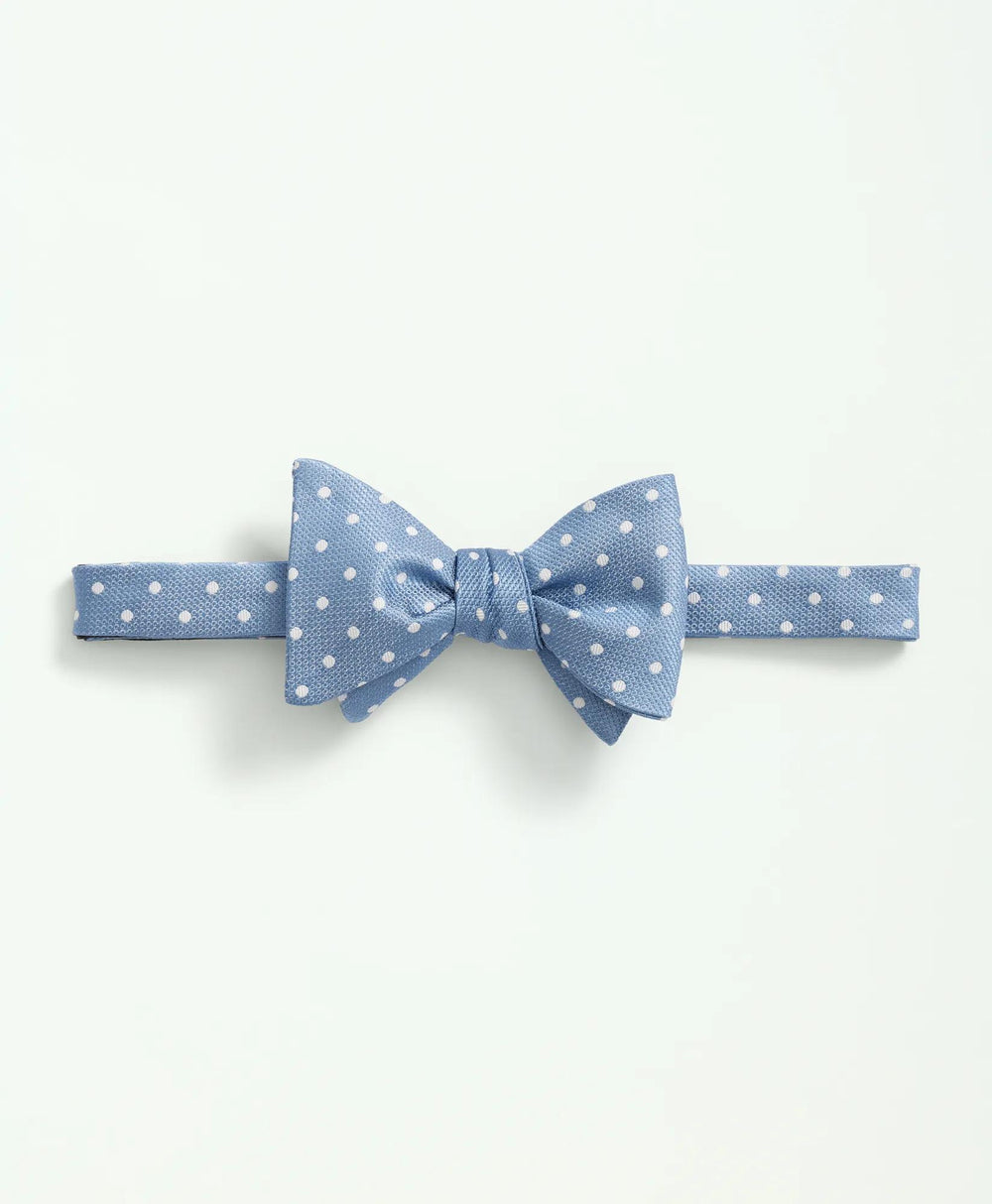 Silk Dot Bow Tie