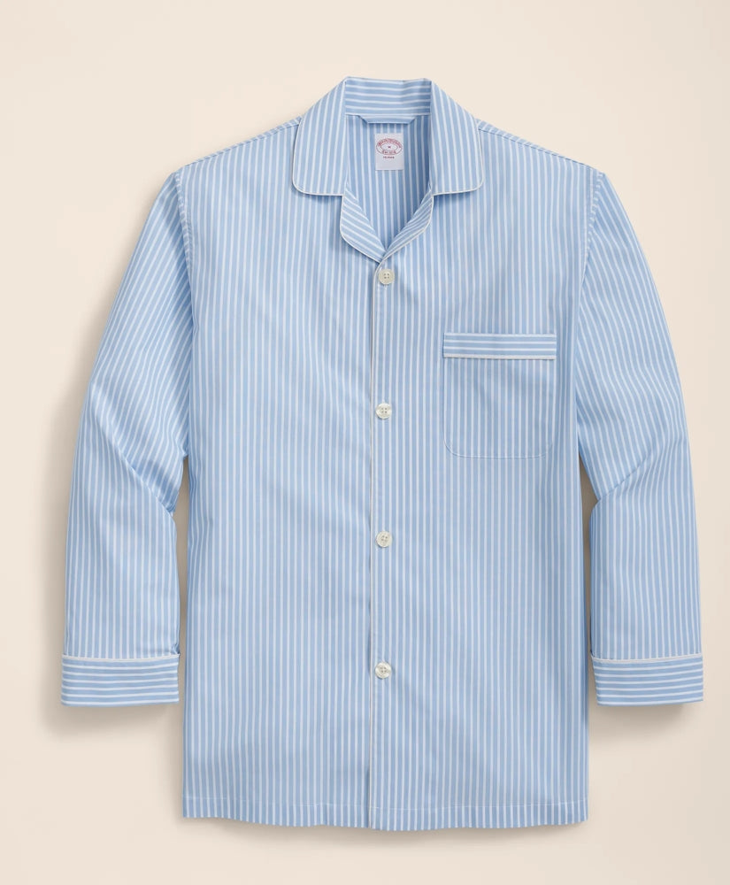 Cotton Broadcloth Bengal Striped Pajamas
