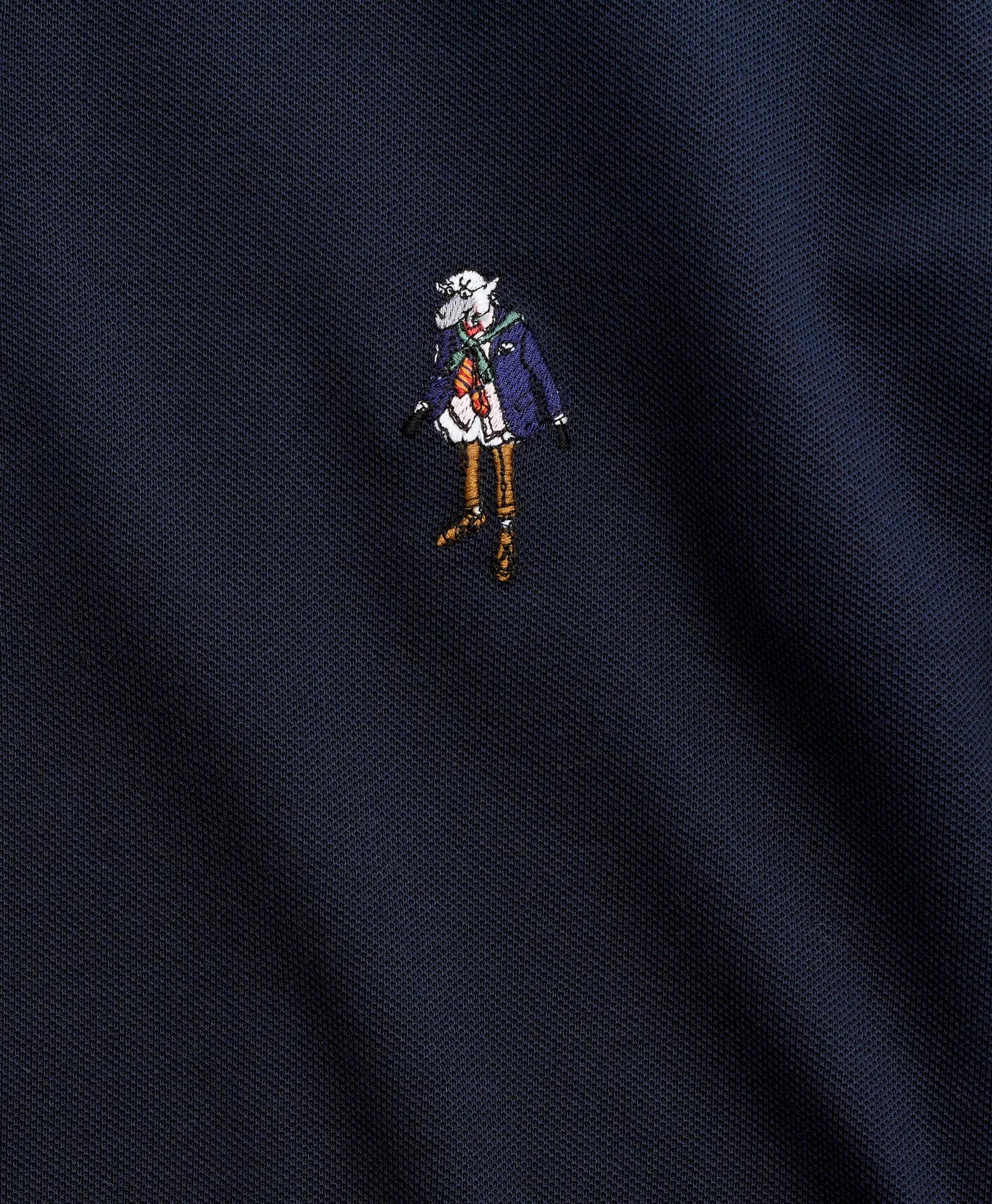 Henry Supima® Long-Sleeve Polo Shirt