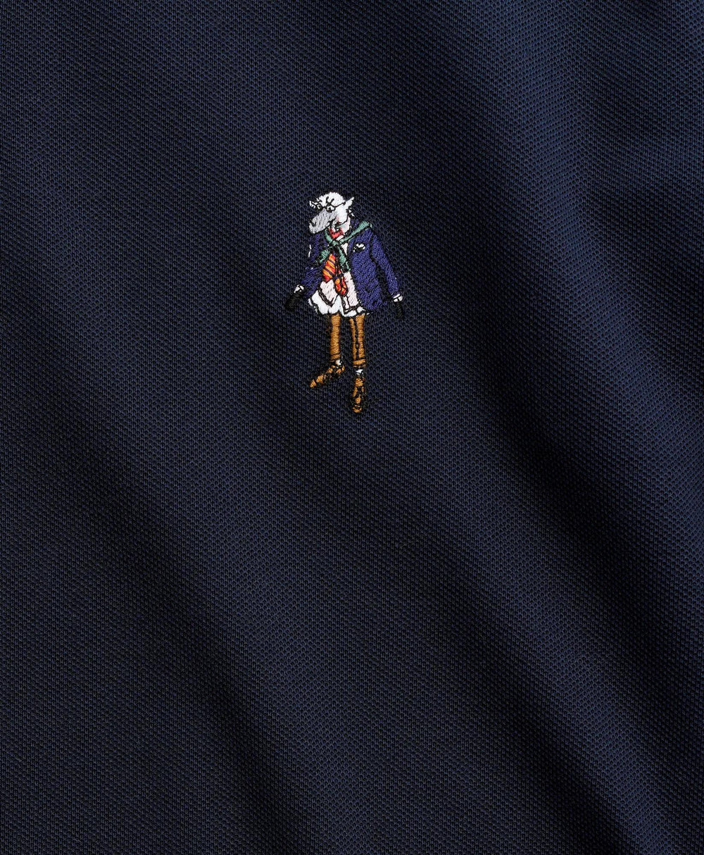 Henry Supima® Long-Sleeve Polo Shirt
