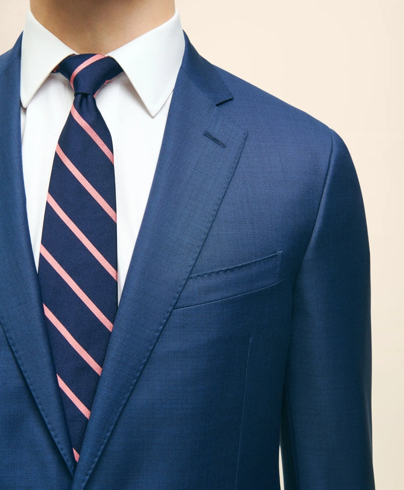 Classic Fit Wool Sharkskin 1818 Suit