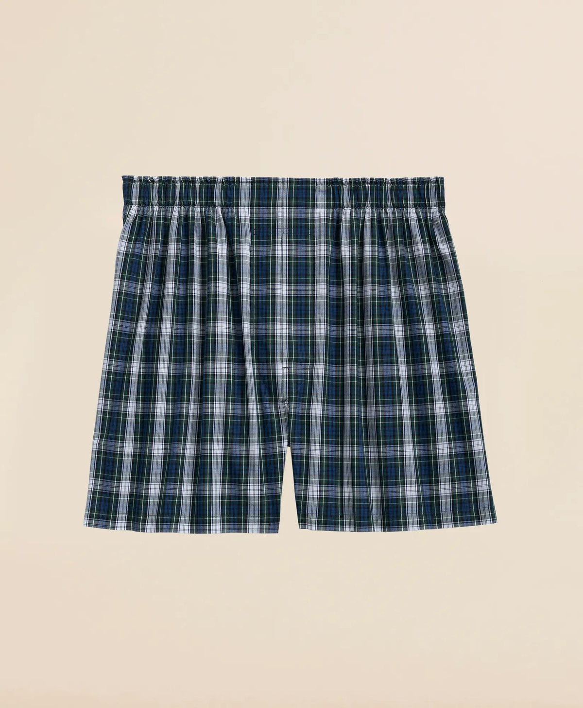 Cotton Poplin Tartan Boxers