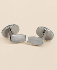 Agate Round Cufflinks