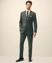 Classic Fit Wool Windowpane 1818 Suit