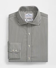 Brooks Brothers X Thomas Mason® Cotton English Collar, Striped Dress Shirt