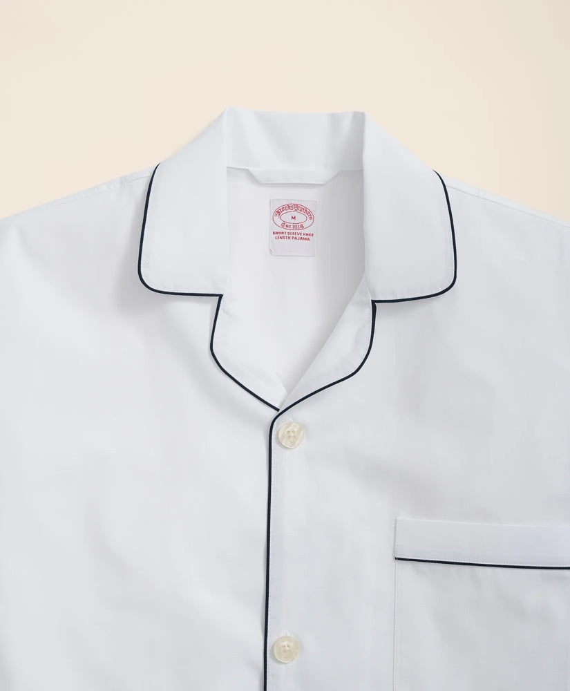 Cotton Broadcloth Short Pajamas