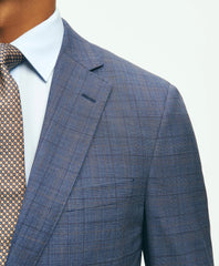Classic Fit Wool Checked 1818 Suit