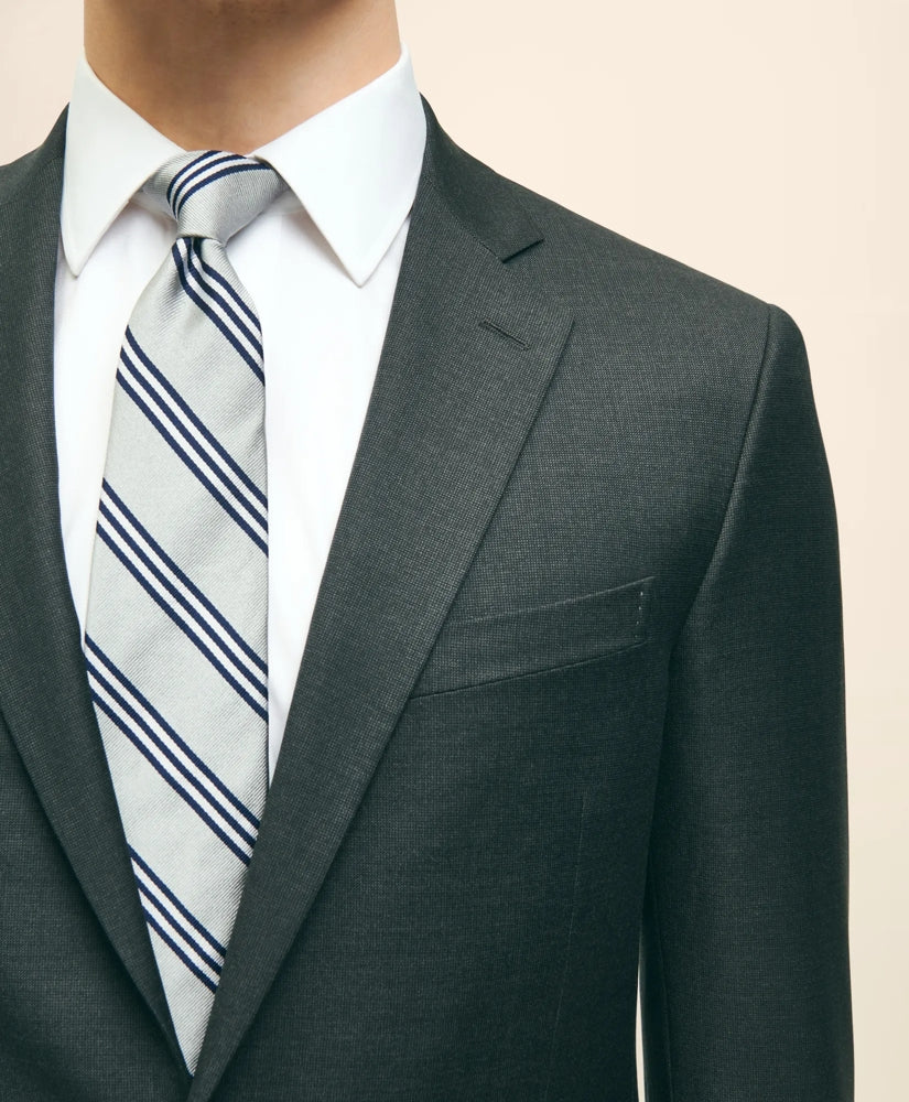 Classic Fit Wool Tic 1818 Suit