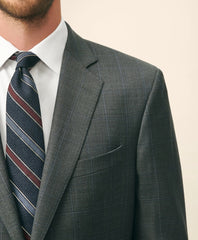 Classic Fit Wool Windowpane 1818 Suit