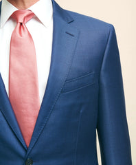 Traditional Fit Wool Sharkskin 1818 Suit