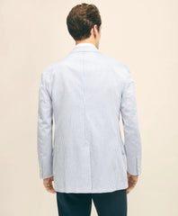 Classic Fit Stretch Cotton Seersucker Sport Coat