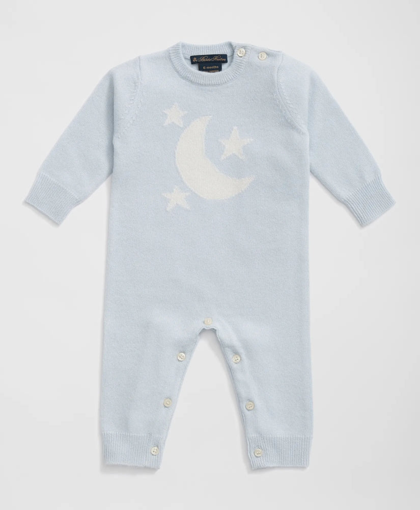 Cashmere Moon Motif Onesie