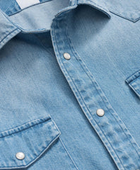 Western Denim Sport Shirt