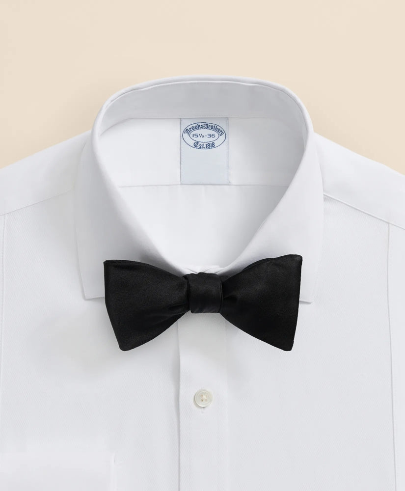 Supima® Cotton Poplin English Collar, Pique Bib Tuxedo Shirt