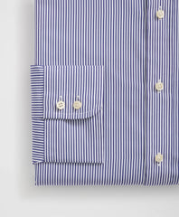 Brooks Brothers X Thomas Mason® Cotton English Collar, Striped Dress Shirt