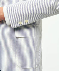 Slim Fit Archive-Inspired Seersucker Sport Coat in Cotton