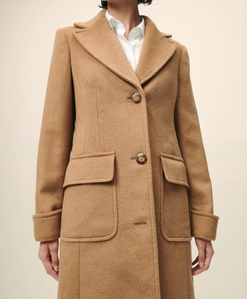 Camel Hair Polo Coat