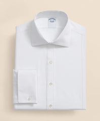 Supima® Cotton Poplin English Collar, Pique Bib Tuxedo Shirt