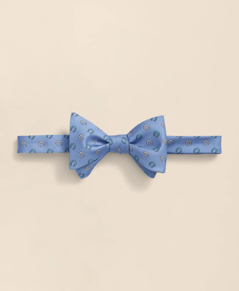 Silk Horseshoe Bow Tie
