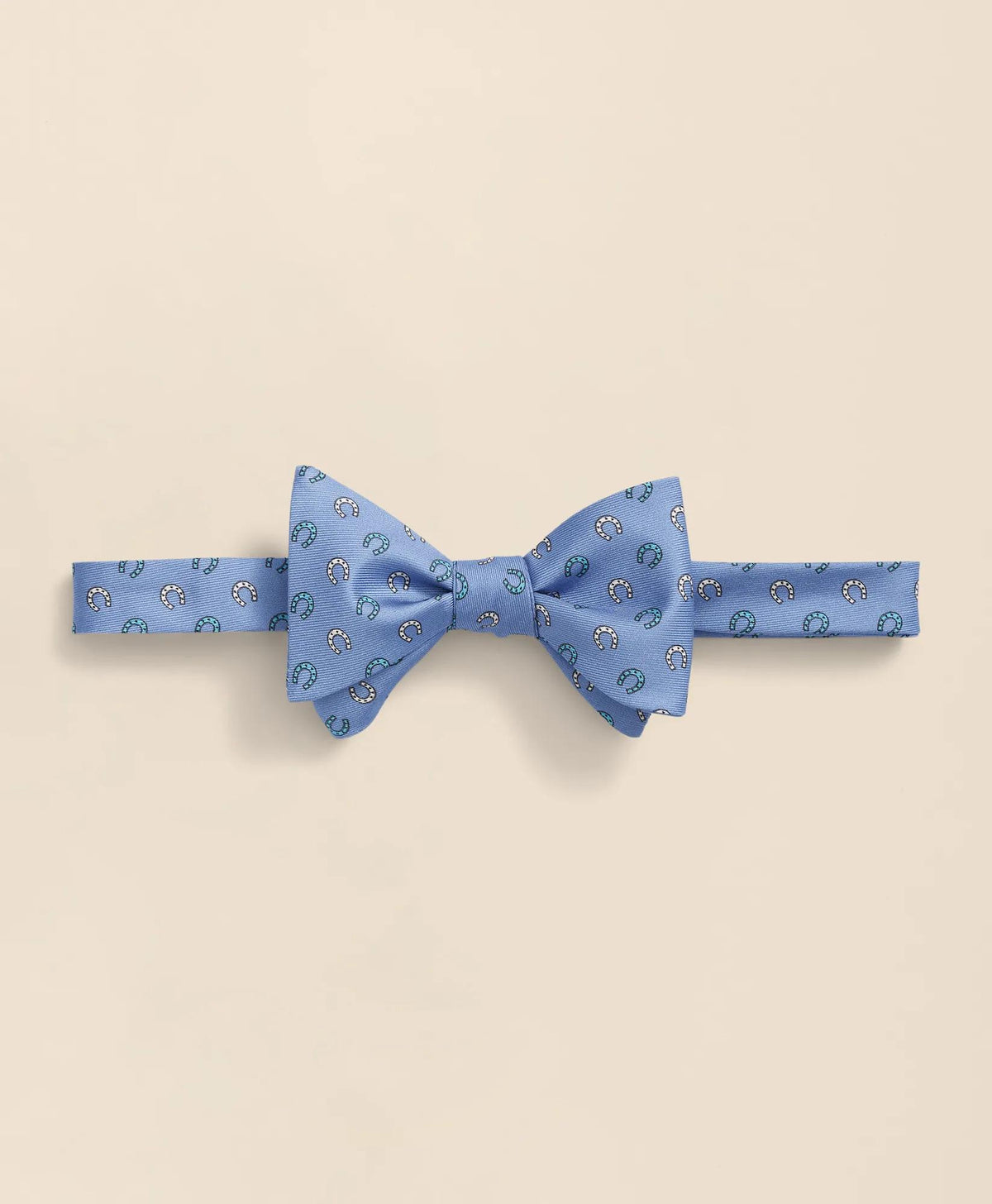 Silk Horseshoe Bow Tie