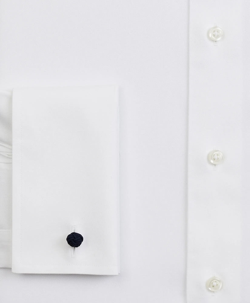 Stretch Supima® Cotton Non-Iron Pinpoint Oxford Ainsley Collar Dress Shirt