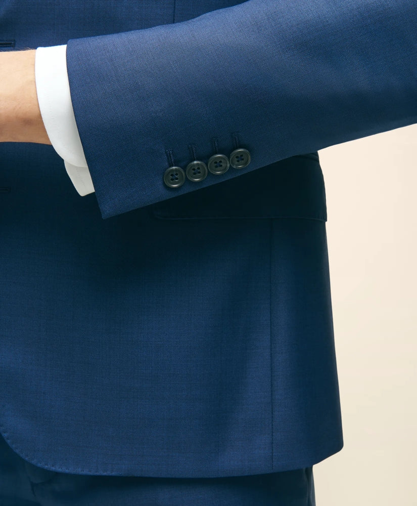 Classic Fit Wool Sharkskin 1818 Suit